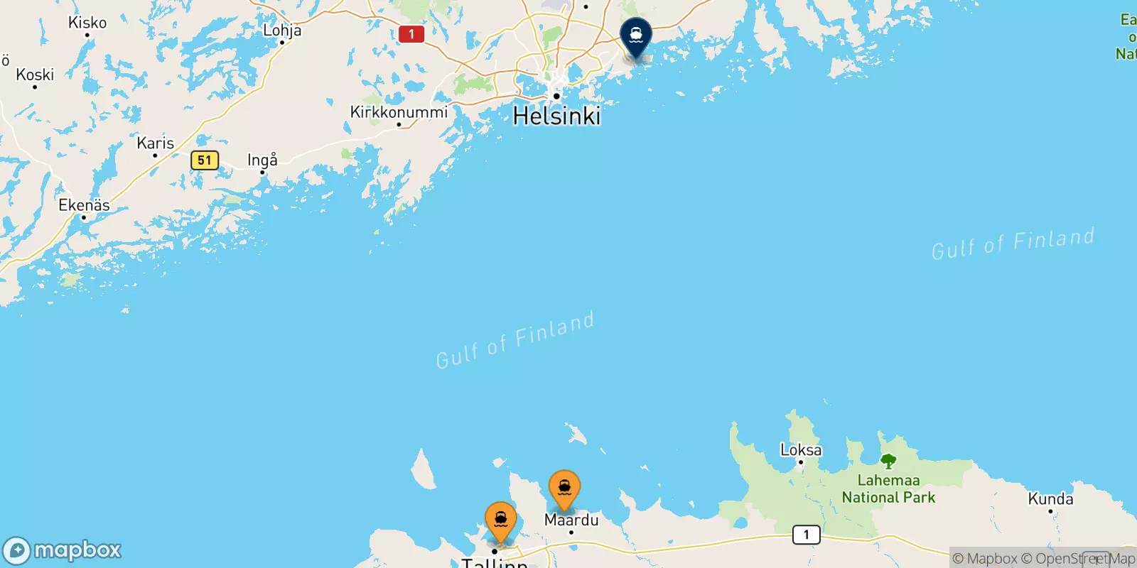 Ferries a Vuosaari